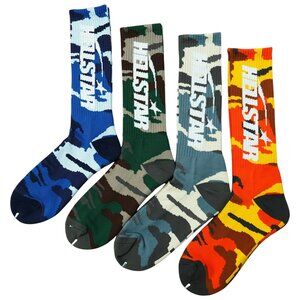 Hellstar Logo Crew Socks Camo (4 Pack)